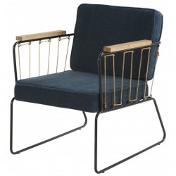 Fauteuil MENDRA Bleu